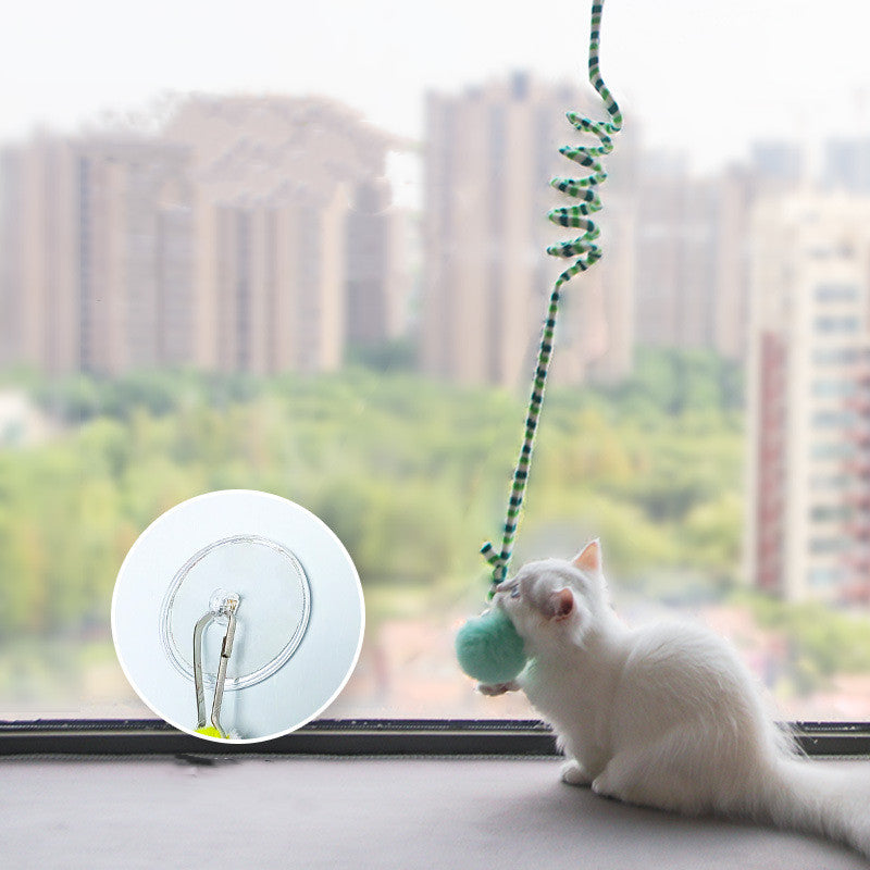 Interactive Hanging Cat Toy – Fun Teaser for Kittens & Cats